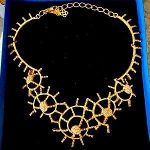 Oscar de la Renta costume necklace